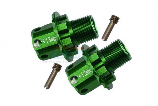 GPM SLE010/+13MM Precision Aluminum Hex Adapters for TRAXXAS SLEDGE