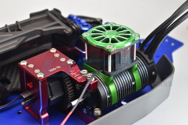 thumbnail image 2 of GPM Alloy Motor Heatsink & Metal Frame Cooling Fan For Arrma 1/10 Gorgon Monster Truck 2 of 4