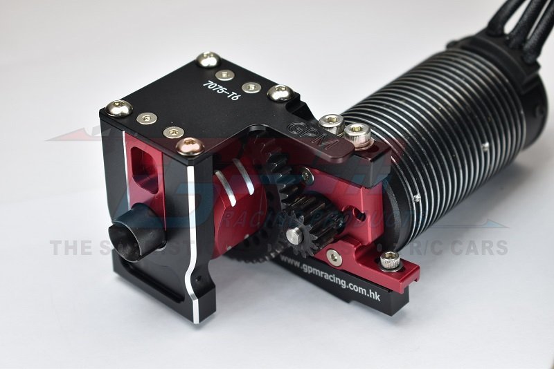 GPM-SLA018FANLCG-BK Dissipatore motore in alluminio per Slash 1/10 4x, 21,51