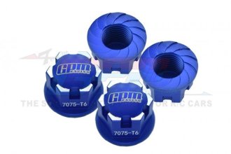 Set Di 4 Ruote In Alluminio 6061-T6 Per Arrma 1/5 Kraton 8S E Outcast 8S, Colore Arancione, Antiusura