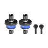 TRAXXAS SLEDGE MONSTER TRUCK 20crmnti Steel + 7075 Alloy 10/43T Front & Rear Complete Differential (no Diffs Oil) - GPM SLE1043S/2