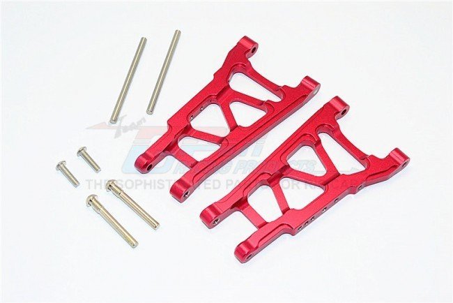 Kit Sospensione Posteriore Integy Billet | Per Traxxas Telluride 1/10 4X4 | Colore GUN, Metallico Lavorato