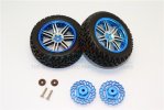 TRAXXAS TETON Aluminum Rear Brake Disk+ 5.5mm Thick + Wheels & Tires - 8pc set - GPM TET010AD55RA TRAXXAS TETON Aluminum Rear Brake Disk+ 5.5mm Thick + Wheels & Tires - 8pc set - GPM TET010AD55RA