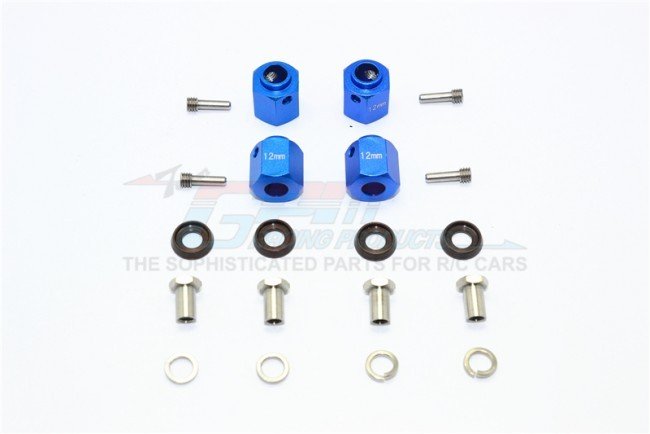 Details about  / Brass Hex Wheel Hub Counterweight Adapter For Traxxas TRX-4 SCX10 III RC Crawler