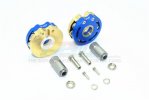 TRAXXAS TRX4 TRAIL CRAWLER Brass Pendulum Wheel Knuckle AXLE Weight With Alloy Lid + 23mm Hex Adapter - 12pc set - GPM TRX4023DX