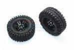 TRAXXAS TRX4 TRAIL CRAWLER Aluminum 6 Poles Wheels + Crawler Tires - 2pc set - GPM TRX4689 TRAXXAS TRX4 TRAIL CRAWLER Aluminum 6 Poles Wheels + Crawler Tires - 2pc set - GPM TRX4689