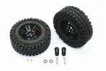 TRAXXAS TRX4 TRAIL CRAWLER Aluminum 6 Pole Wheels & Crawler Tire + 23mm Hex Adapter - 12pc set - GPM TRX4689/23MM TRAXXAS TRX4 TRAIL CRAWLER Aluminum 6 Pole Wheels & Crawler Tire + 23mm Hex Adapter - 12pc set - GPM TRX4689/23MM