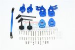 TRAXXAS TRX4 TRAIL CRAWLER Aluminum Front C-Hub s+Knuckle Arms+Spindle Gear+Cvd+Steering Link - 61pc set - GPM TRX4H100F