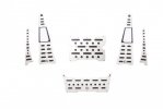 TRAXXAS TRX4 TRAIL CRAWLER Stainless Steel Slip Proof Tread For Trx4 Defender - 62pc set - GPM TRX4ZSP55 TRAXXAS TRX4 TRAIL CRAWLER Stainless Steel Slip Proof Tread For Trx4 Defender - 62pc set - GPM TRX4ZSP55