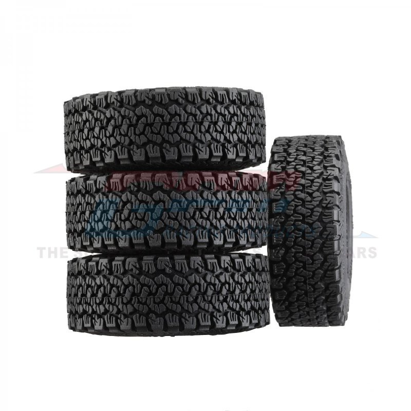Acheter Pneus en caoutchouc pneus de voiture télécommandés 4 pièces 1.0  pouces de remplacement pour Traxxas TRX4-M Defender Bronco