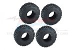 TRAXXAS TRX4M FORD BRONCO 1.0 Inch Adhesive Crawler Rubber Tires 60mm X 22mm With Foam Inserts - GPM TRX4MZSP20B