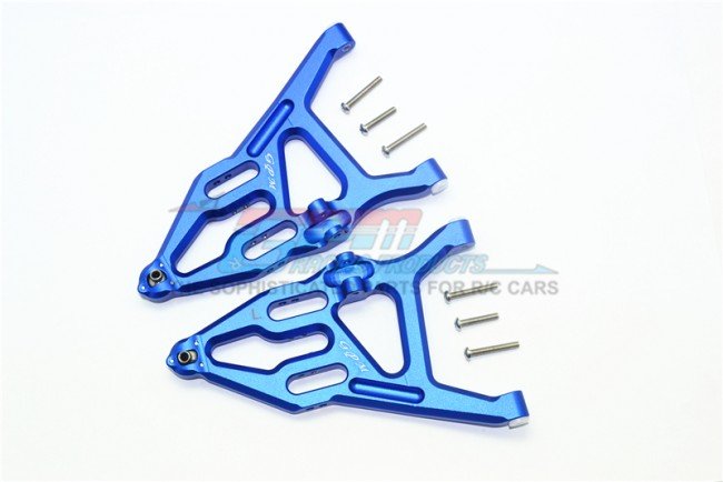 thumbnail image 2 of GPM Aluminum Spare Tire Lock For Traxxas Desert Racer 4X4 - 2-Piece Black Upgrade Set 2 of 9