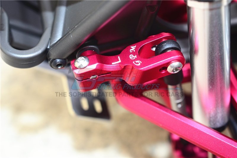 Details about   1:7 Aluminum Alloy Front Away Bar+Stainless Steel Linkage Set for TRAXXAS UDR