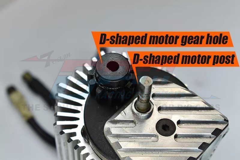 GPM TXM012TS Precision Medium Carbon Steel 12T Motor Gear for