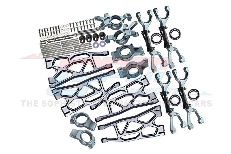 GPM TXM100A Aluminum Suspension Arm Set for TRAXXAS X-MAXX