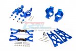 TRAXXAS 1/8 X-MAXX Aluminum Front Upper+Lower Arms+C Hubs+Kncukle Arms set For X-Maxx - 52pc set - GPM TXM54551921