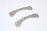 TRAXXAS 1/8 X-Maxx Stainless Steel Front/Rear Upper Bulkhead Tie Bar - 2pcs - GPM TXM008 TRAXXAS 1/8 X-Maxx Stainless Steel Front/Rear Upper Bulkhead Tie Bar - 2pcs - GPM TXM008