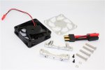 TRAXXAS 1/8 X-Maxx Aluminium Motor Heat Sink With Cooling Fan - 1 set - GPM TXM018FAN TRAXXAS 1/8 X-Maxx Aluminium Motor Heat Sink With Cooling Fan - 1 set - GPM TXM018FAN