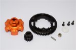 TRAXXAS 1/8 X-Maxx Aluminium Gear Adapter+Steel Spur Gear 55T+Motor Gear 15T - 1set - GPM TXM355515T TRAXXAS 1/8 X-Maxx Aluminium Gear Adapter+Steel Spur Gear 55T+Motor Gear 15T - 1set - GPM TXM355515T