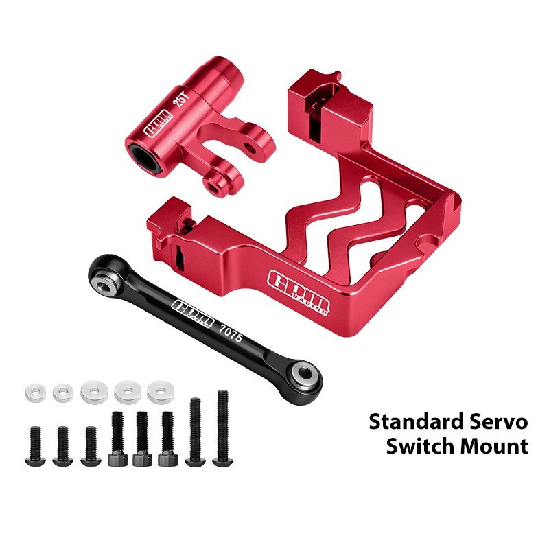 GPM XRT024 Precision Aluminium Servo Mount for TRAXXAS XRT 8S