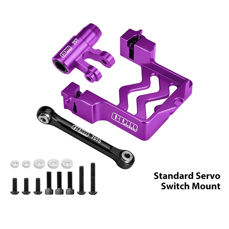 GPM XRT024 Precision Aluminium Servo Mount for TRAXXAS XRT 8S