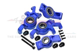Aluminum Front Steering Blocks & Rear Axle Stub Carriers For 1/10 Traxxas 2WD Slash – Electric