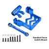 TRAXXAS X-MAXX 8S Aluminum Servo Mount +Aluminum Tie Rod+25T Aluminum Servo Horn - 16pc set - GPM TXM024N