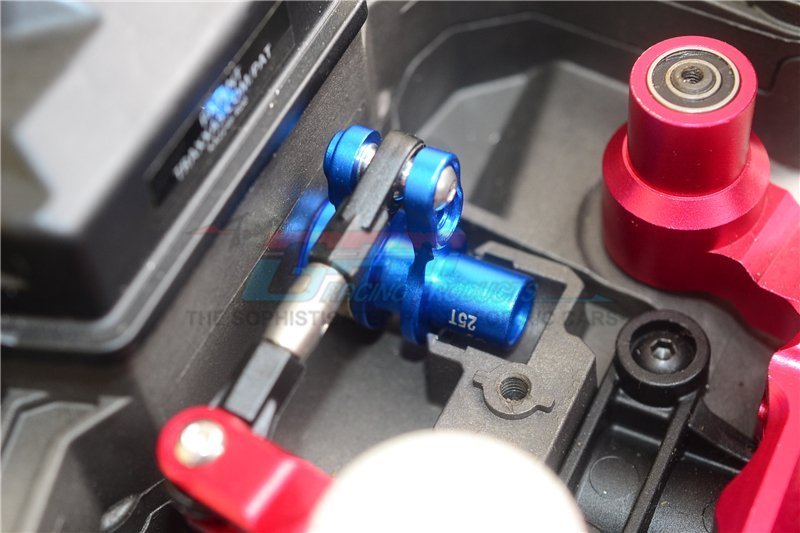 TRAXXAS XMAXX Aluminum 25T Servo Horn W. Builtin Spring 4pc set GPM TXM025TSH