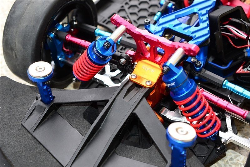 Traxxas XO-1 CNC-Style Aluminium Adjustable Dampers XO087F/R by GPM