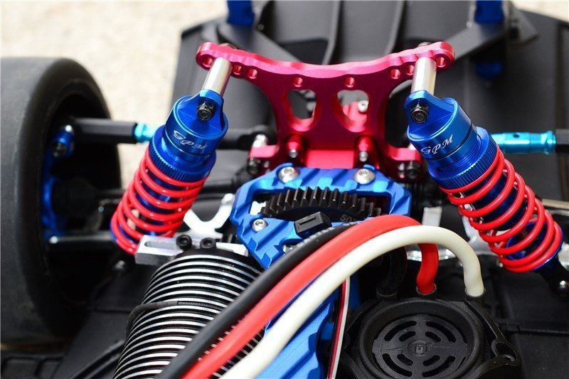 Traxxas XO-1 CNC-Style Aluminium Adjustable Dampers XO087F/R by GPM