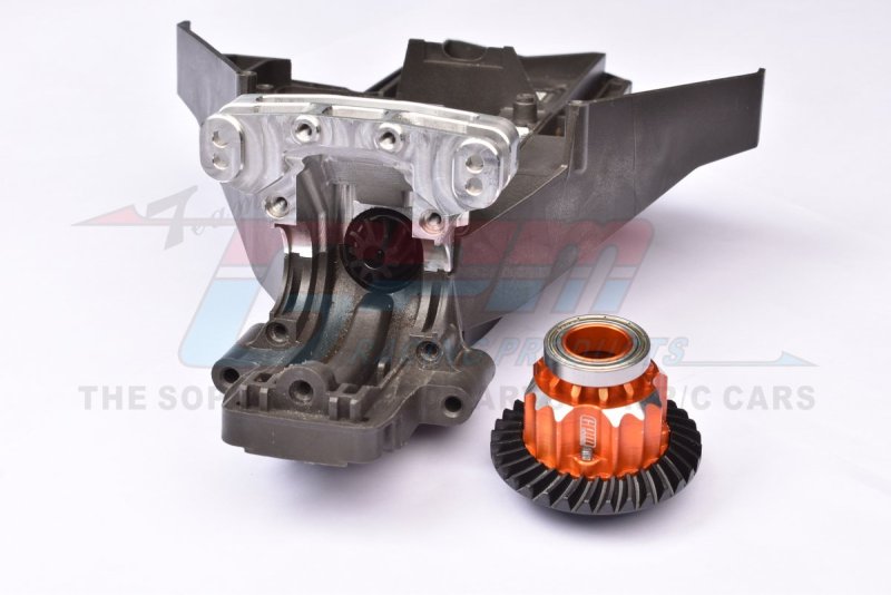 Hot Racing Diff Ring & Pinion Gear – Traxxas Xmaxx / XRT – 35T/11T Rear – SXRT93511R – UPC 840353327689