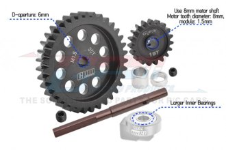 PIGNONE ACCIAIO 9T -SET 2 PEZZI nero GPM TRX TRX4 DEFENDER TRX6 PIGNONE ACCIAIO 9T -SET 2 PEZZI nero GPM TRX TRX4 DEFENDER TRX6