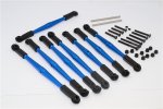 Vaterra 1/10 K-5 Blazer Ascender Aluminium Front+Rear Anti-thread Tie Rod For 308mm Wheelbase - 8pcs set - GPM K5160/308 Vaterra 1/10 K-5 Blazer Ascender Aluminium Front+Rear Anti-thread Tie Rod For 308mm Wheelbase - 8pcs set - GPM K5160/308